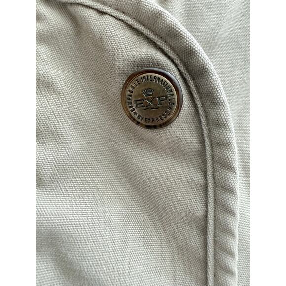 1990s Vintage Express Provencal Classic Zip Men’s Coat Size Large - Picture 9 of 14